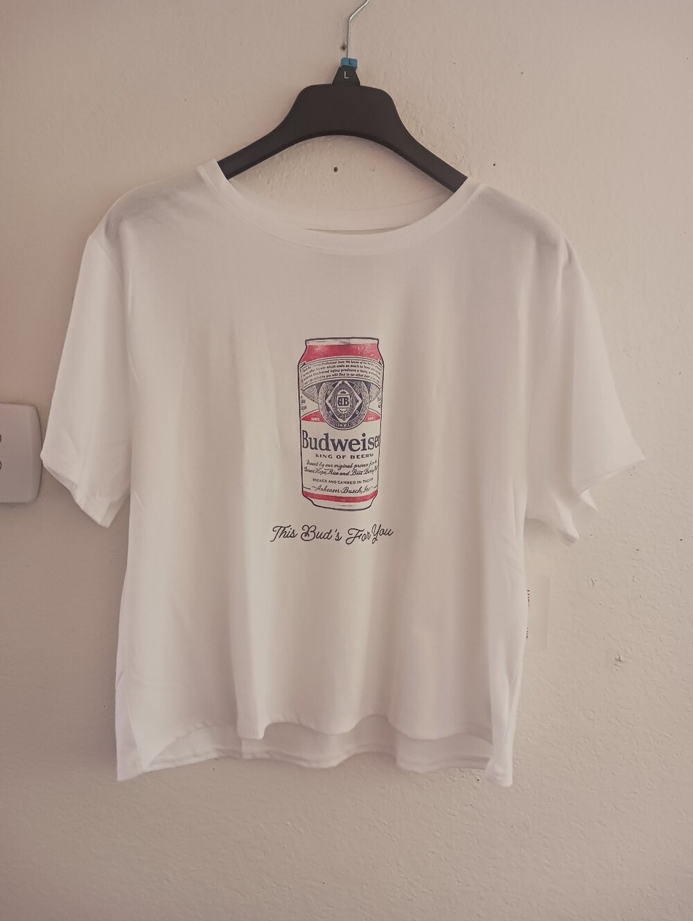 Lucky Brand Women's Graphic Budweiser Tee